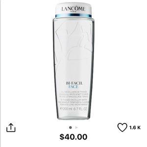 Lancome bi-fácil makeup remover/cleanser